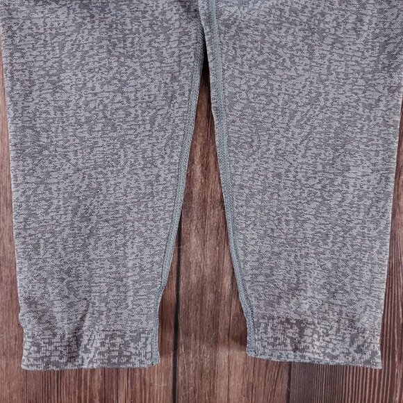 *FLAW* Gymshark Womens Size XL Marl Seamless Leggings Gray - Picture 7 of 15